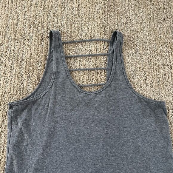 Zella Grey Workout Tank Top - Picture 4 of 8